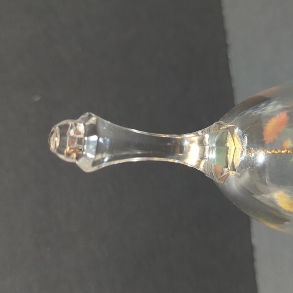 Avon Vintage Lead Crystal Glass November Birthday Bell - Picture 5 of 8